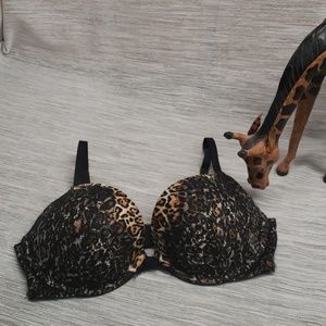 Victoria Secret Cheetah Print, Push Up Bra